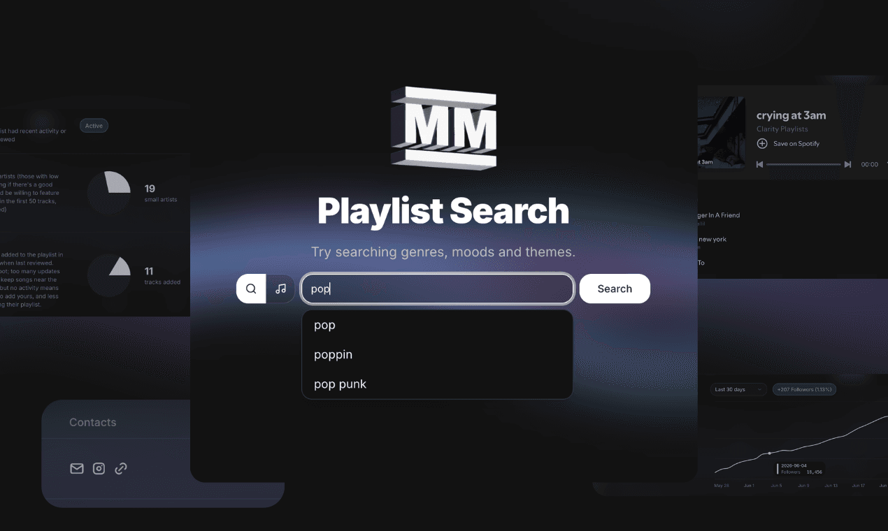 Playlist Search: MusicMinutes feature
